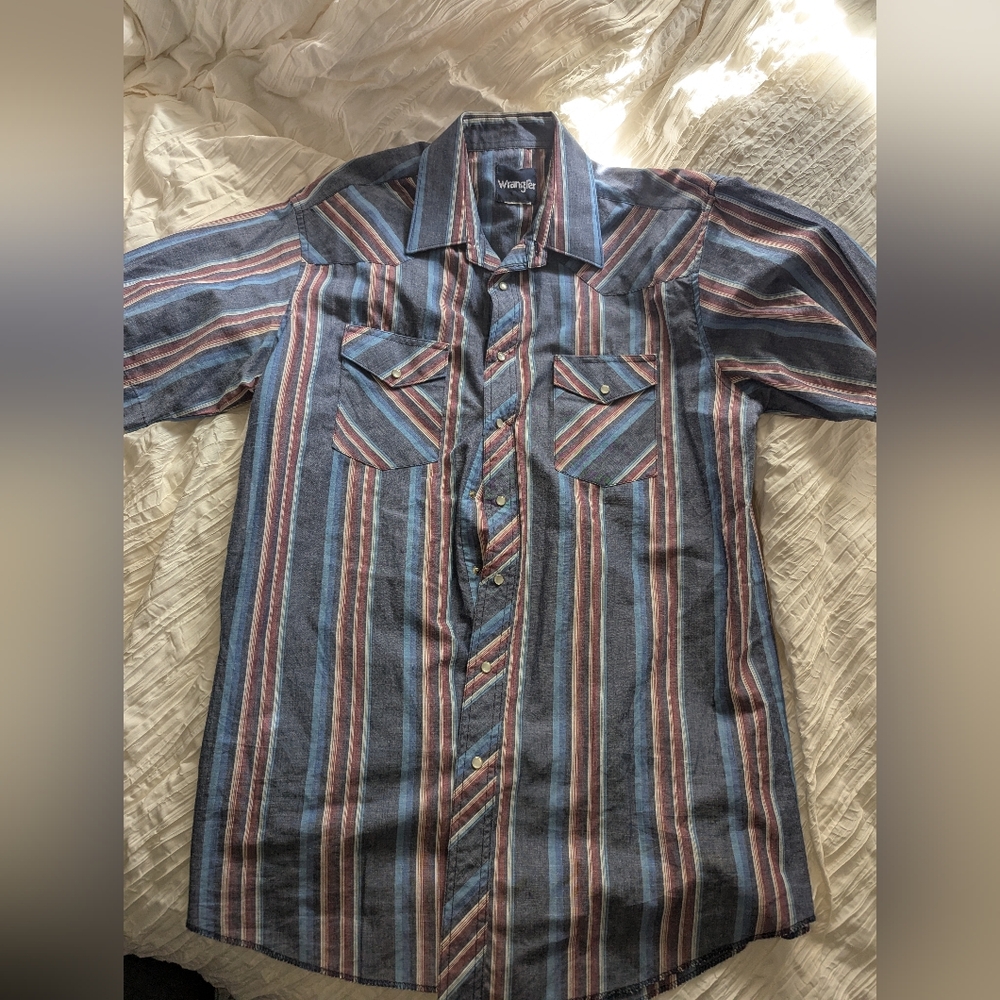 Vintage Wrangler Pearl Snap